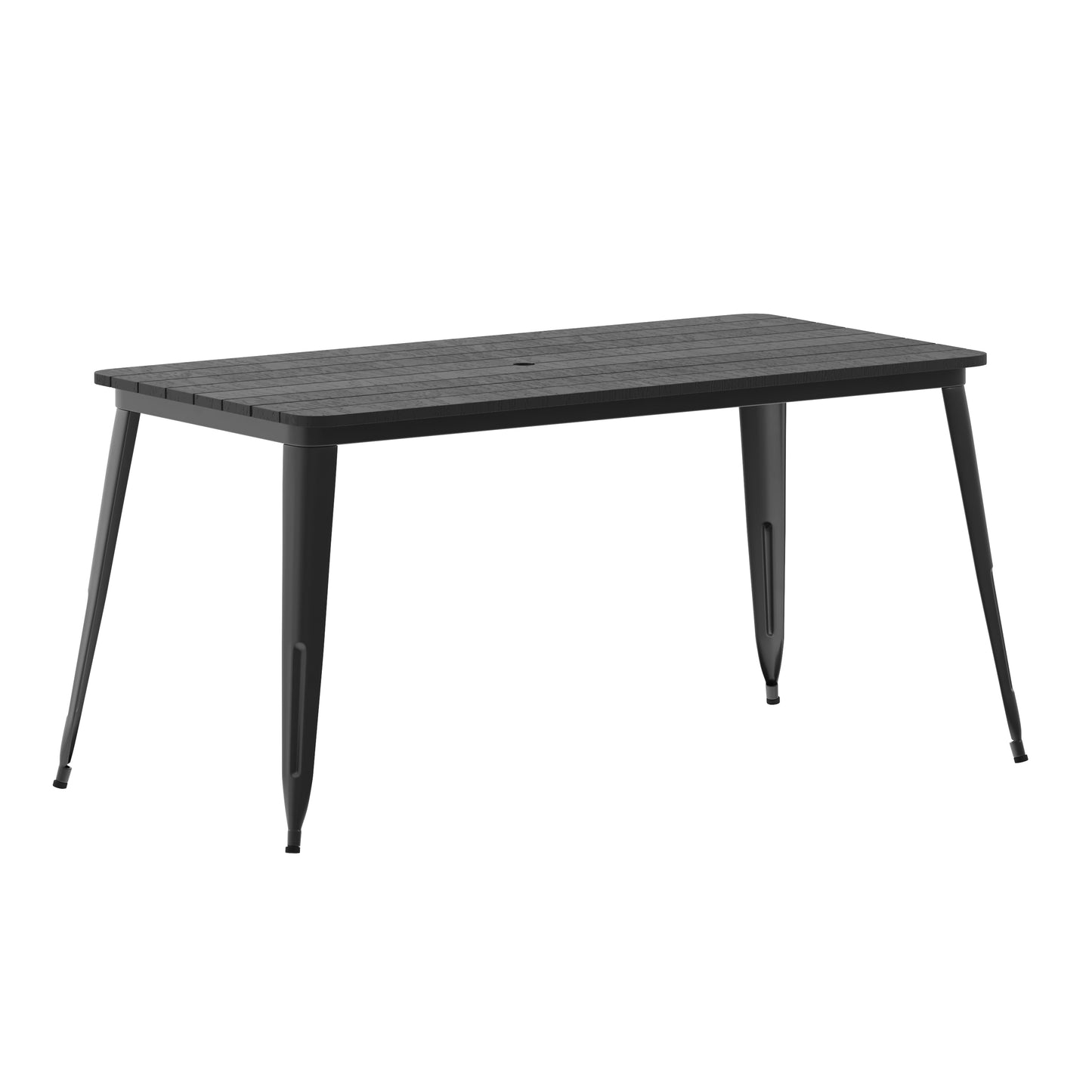 30x60 BK/BK Dining Table JJ-T146120-BKBK-GG