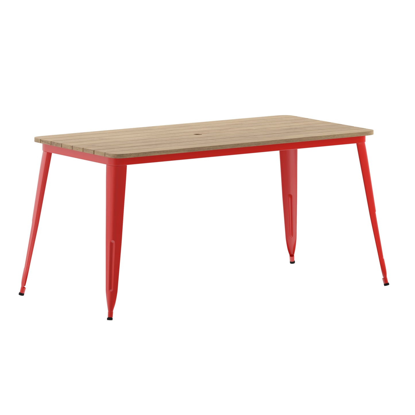 30x60 BR/RED Dining Table JJ-T146120-BRRD-GG