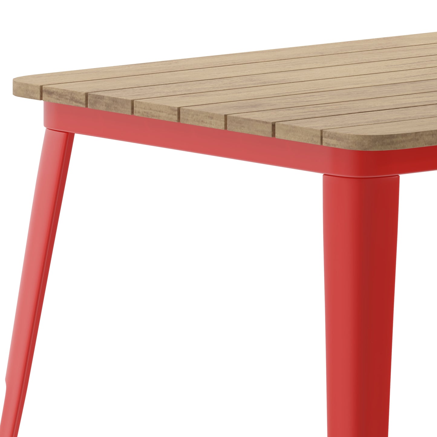 30x60 BR/RED Dining Table JJ-T146120-BRRD-GG