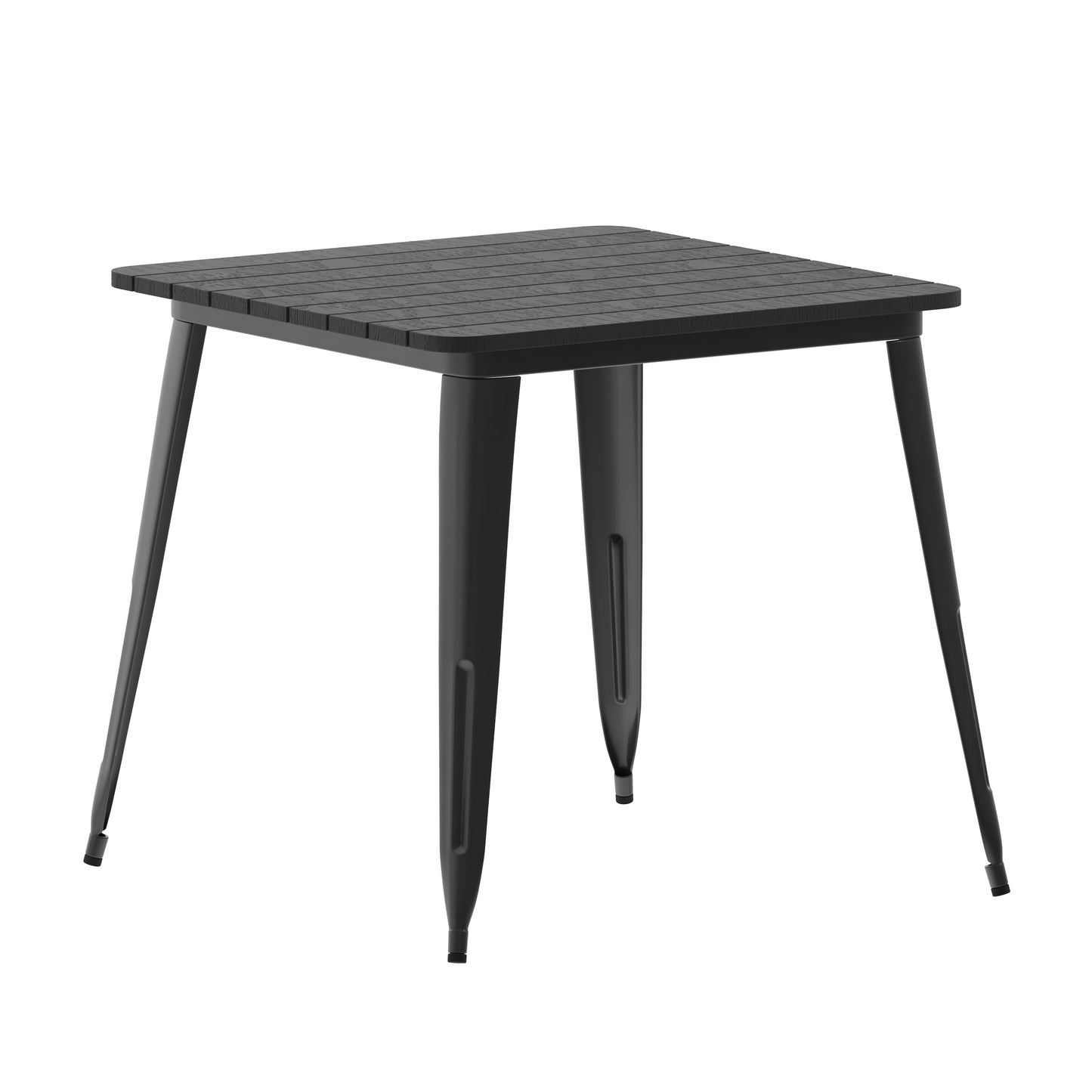 31.5" SQ BK/BK Dining Table JJ-T14619-80-BKBK-GG