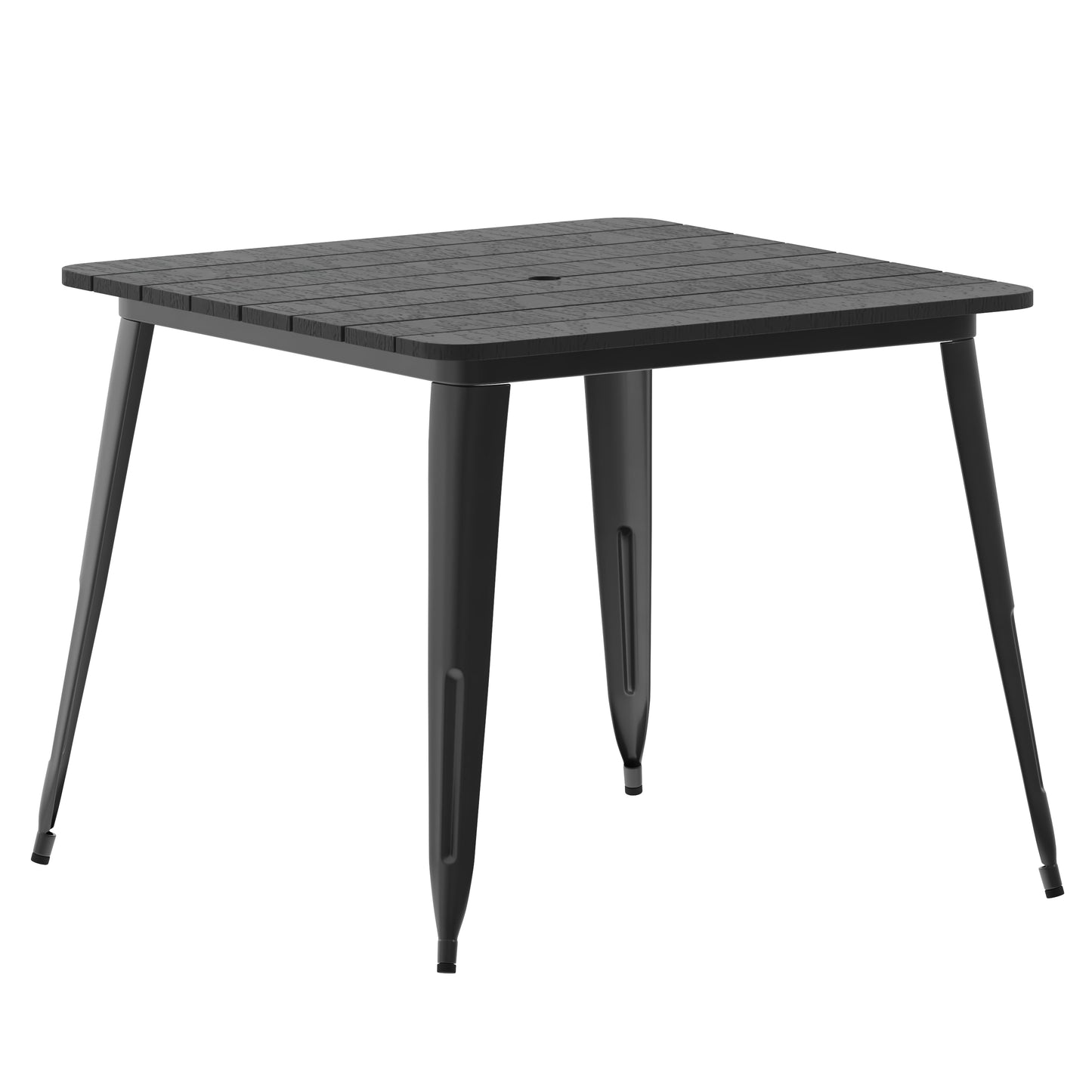 36" SQ BK/BK Dining Table JJ-T14619-90-BKBK-GG