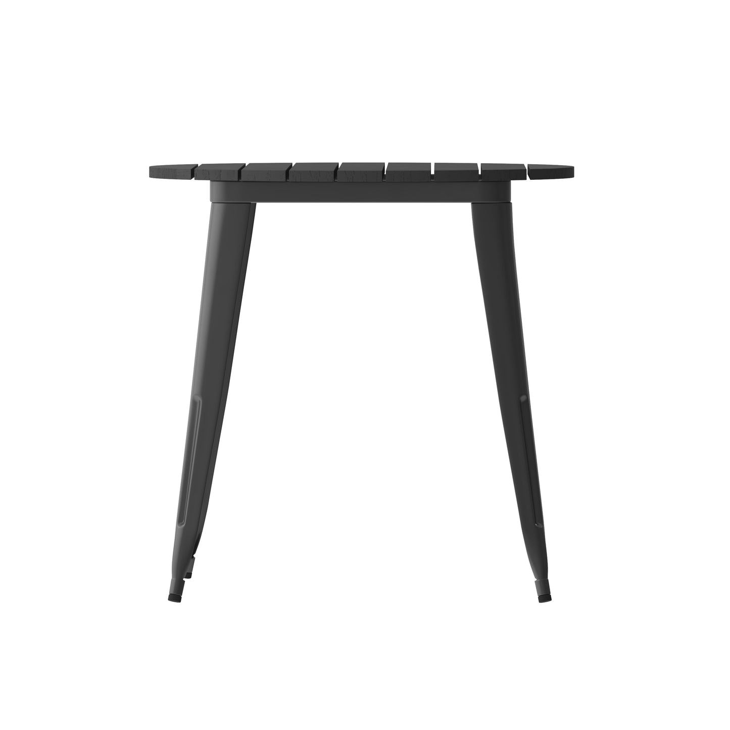 30" RD BK/BK Dining Table JJ-T14623-80-BKBK-GG