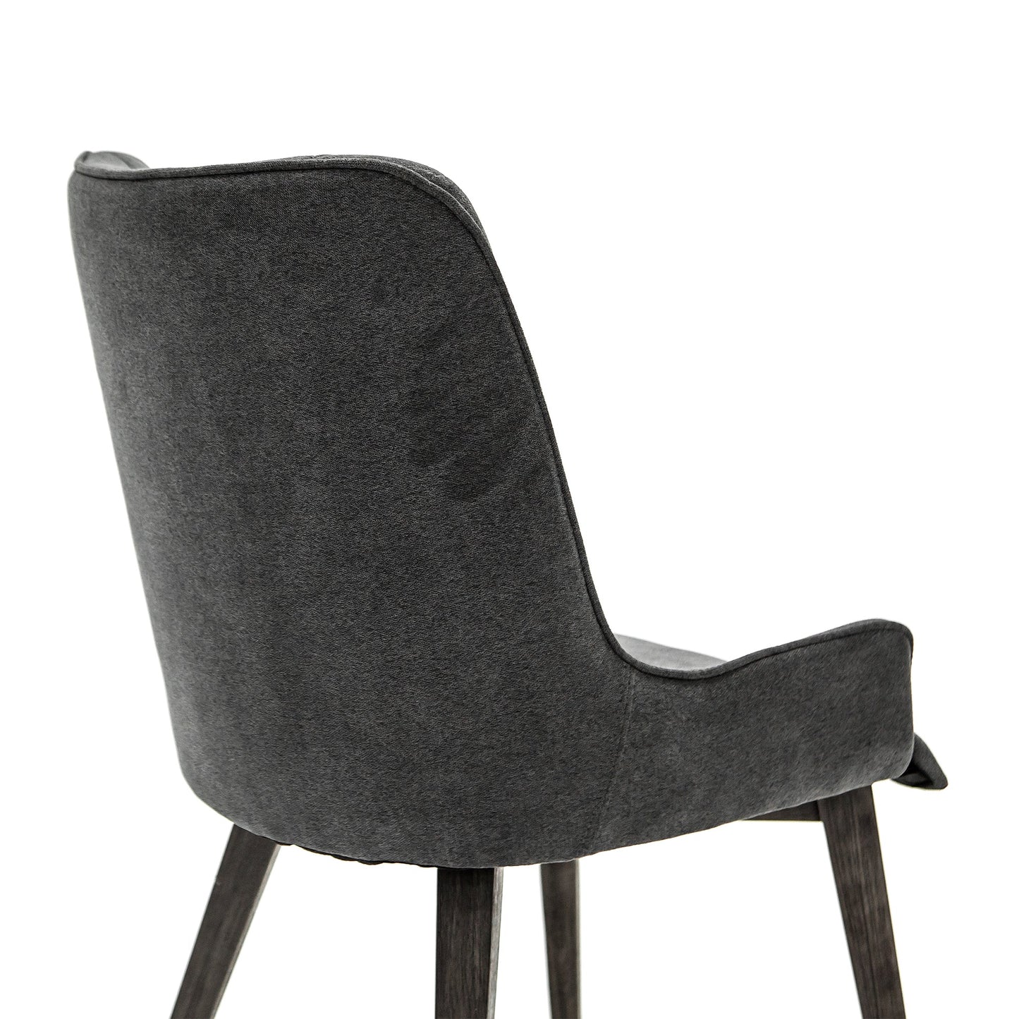 Alana Charcoal Upholstered Dining Chair - Set of 2