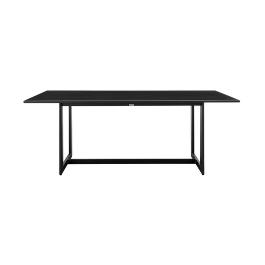 Cayman Outdoor Patio Dining Table in Aluminum