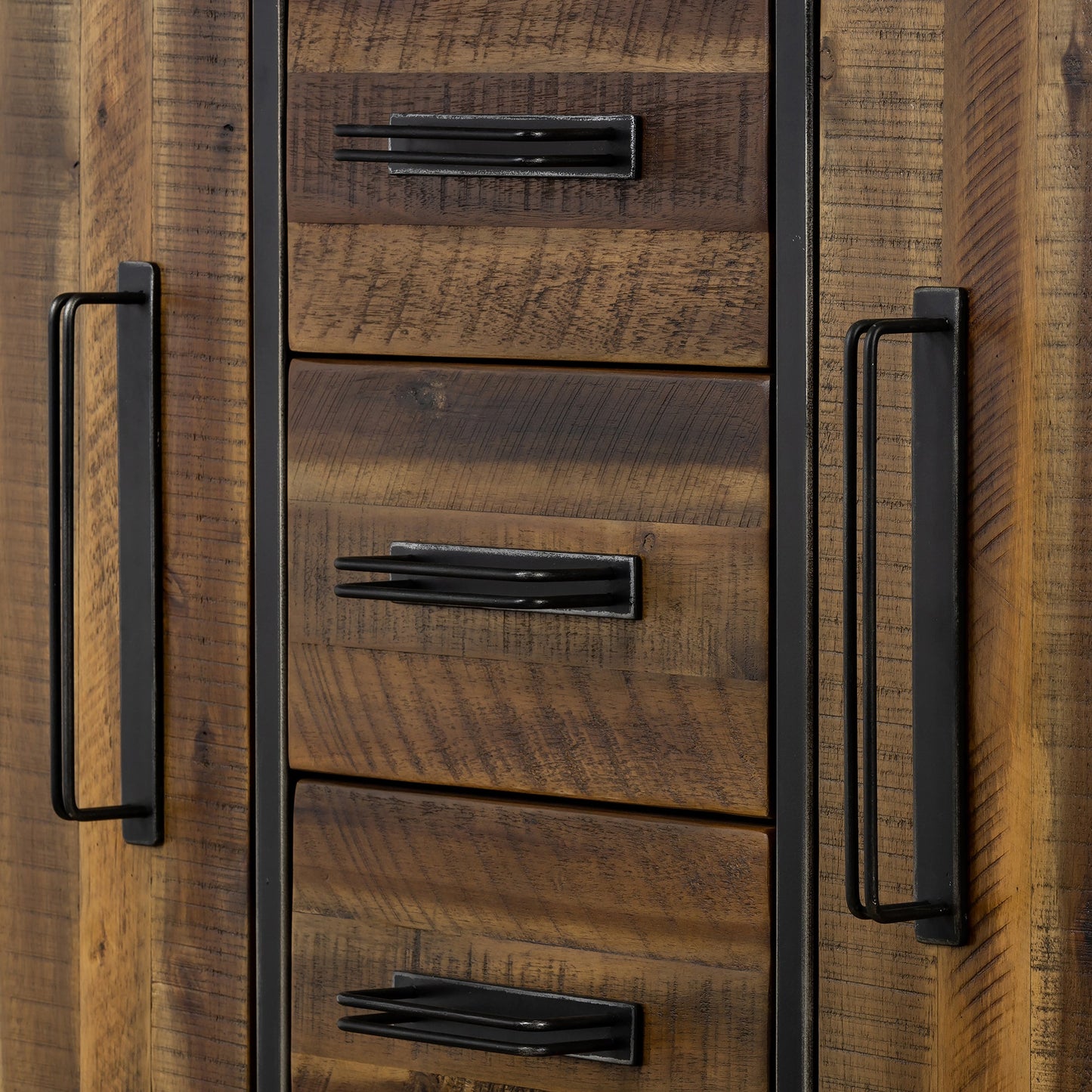 Cusco Acacia Rustic Buffet Cabinet