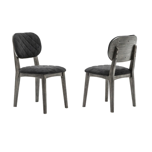 Katelyn Midnight Open Back Dining Chair - Set of 2