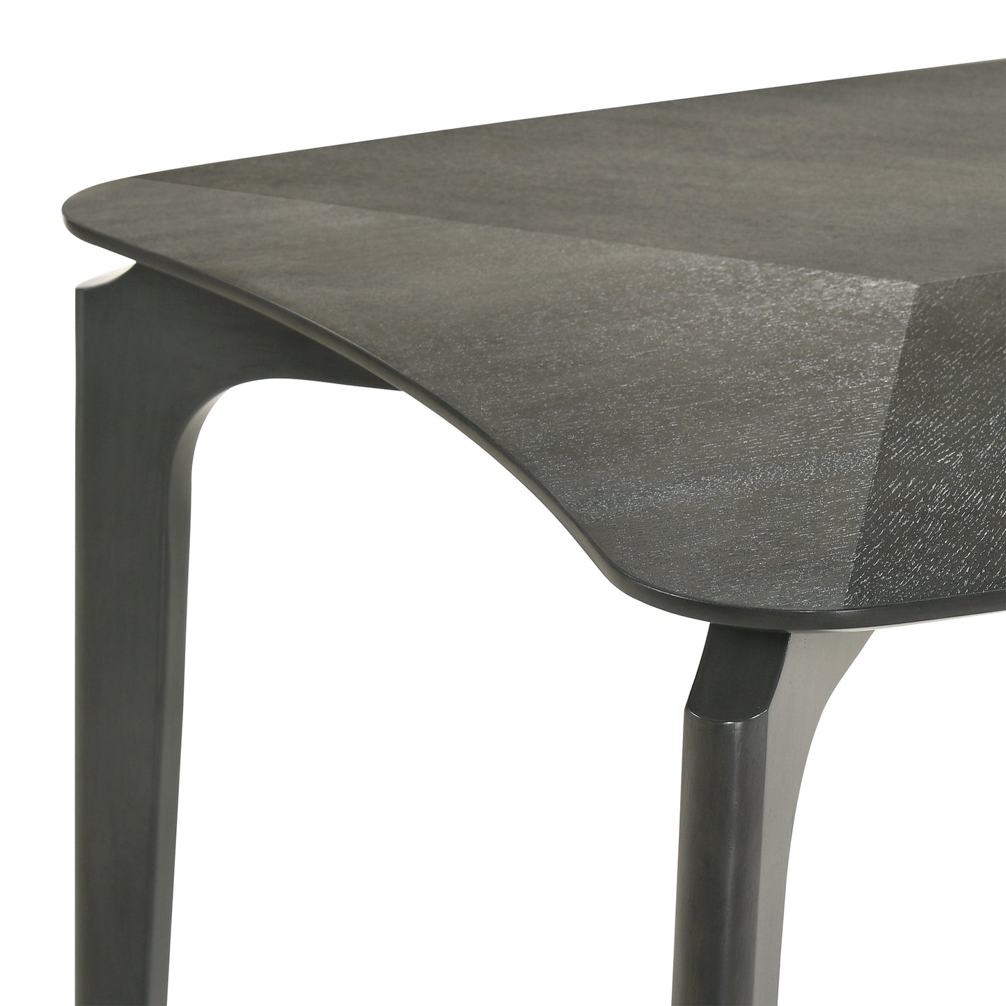 Kalia Wood Dining Table in Gray Finish