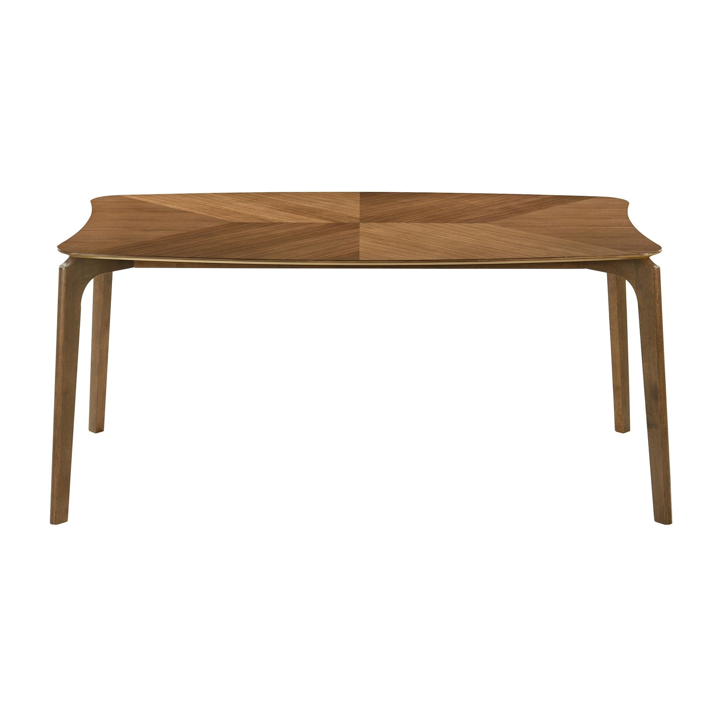 Kalia Wood Dining Table in Walnut Finish