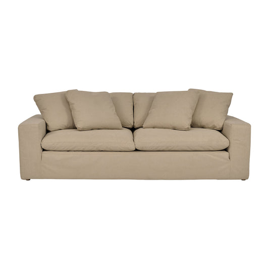 Liberty 96.5" Upholstered Sofa in Sahara Brown