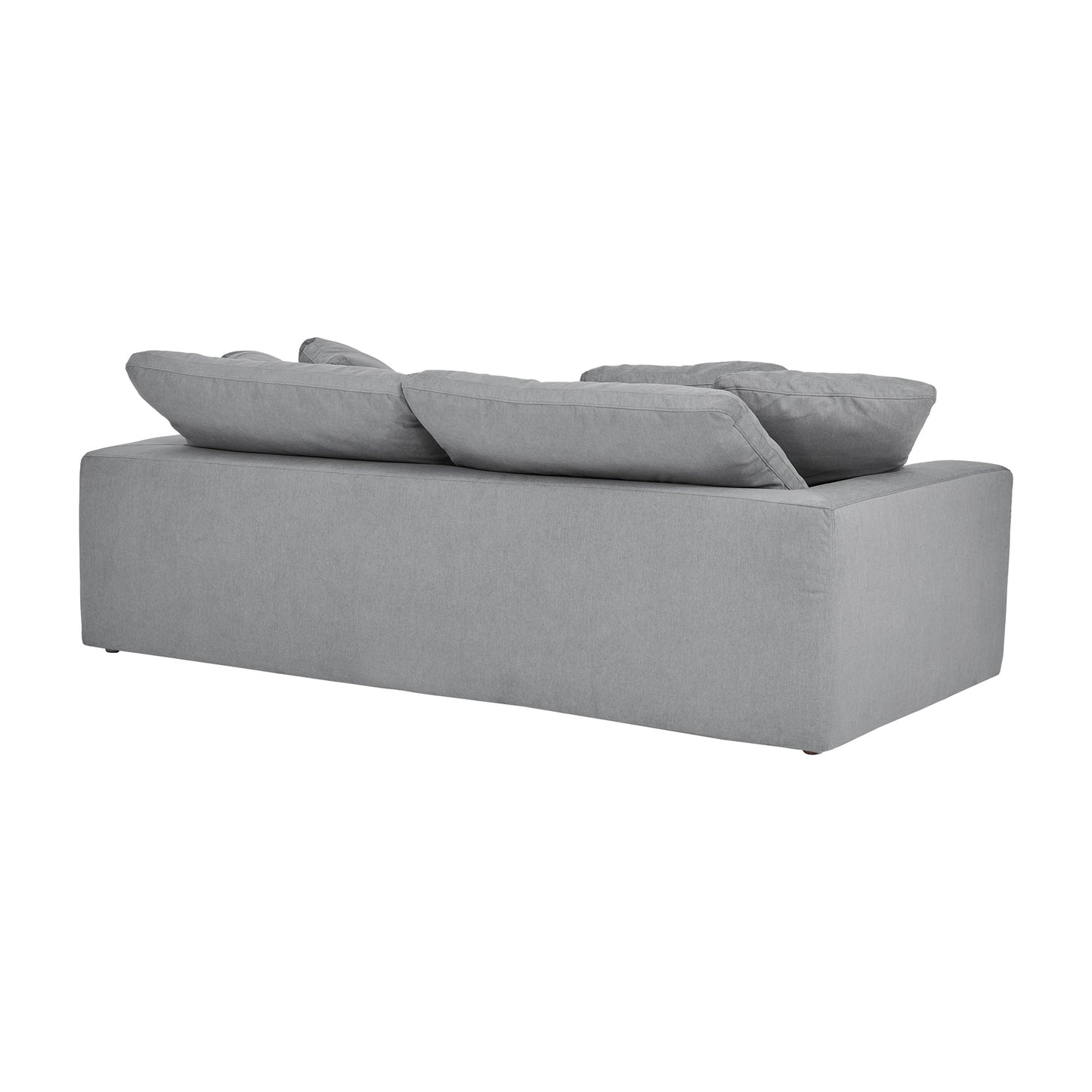 Liberty 96.5" Upholstered Sofa in Slate Gray