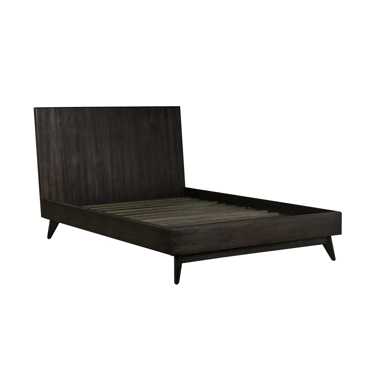 Baly Acacia Mid-Century Platform Queen Bed