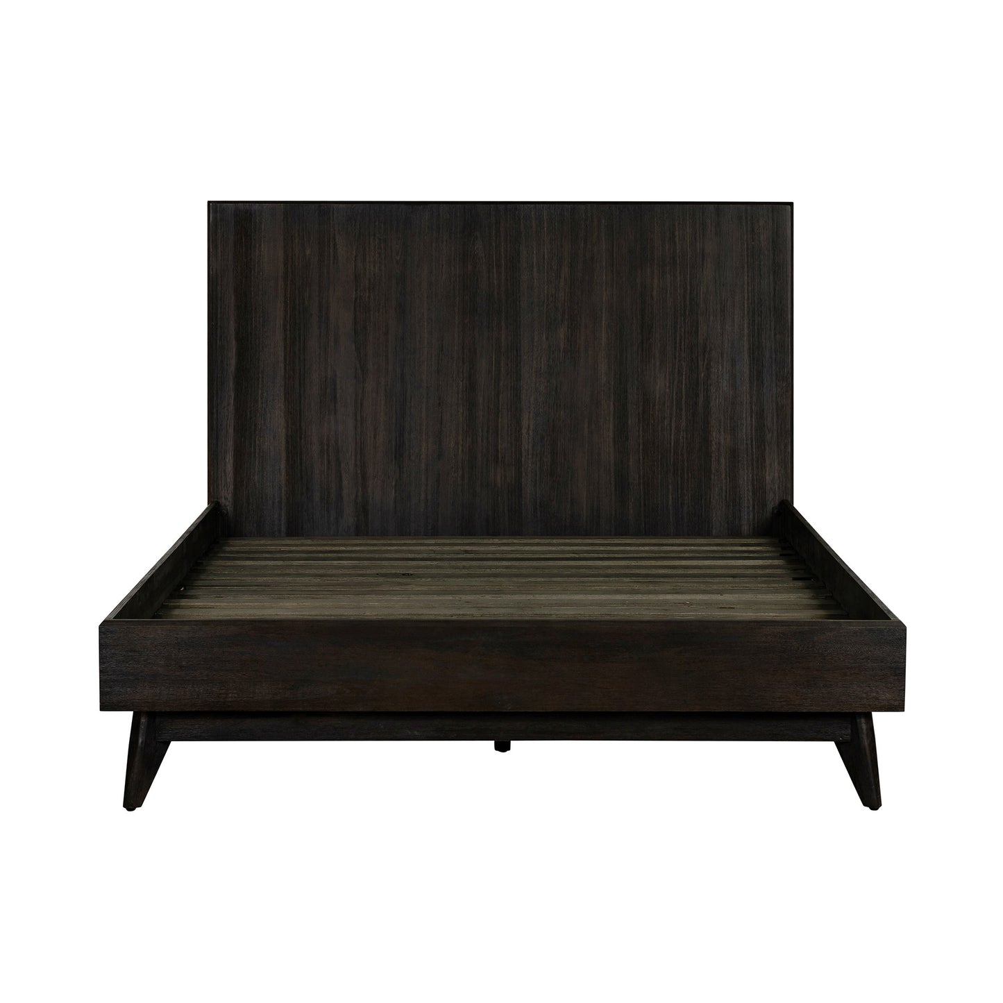 Baly Acacia Mid-Century Platform Queen Bed