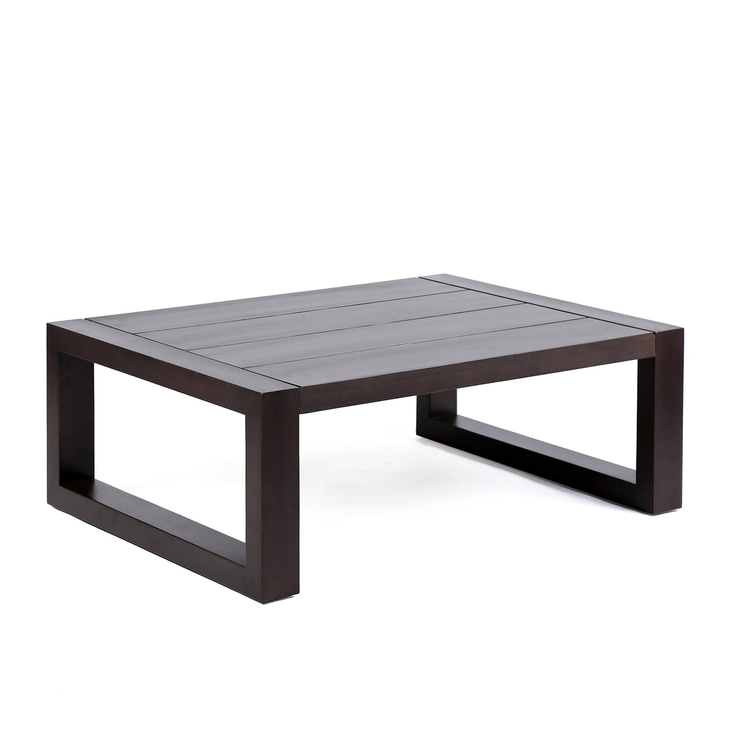 Paradise Outdoor Dark Eucalyptus Wood Coffee Table