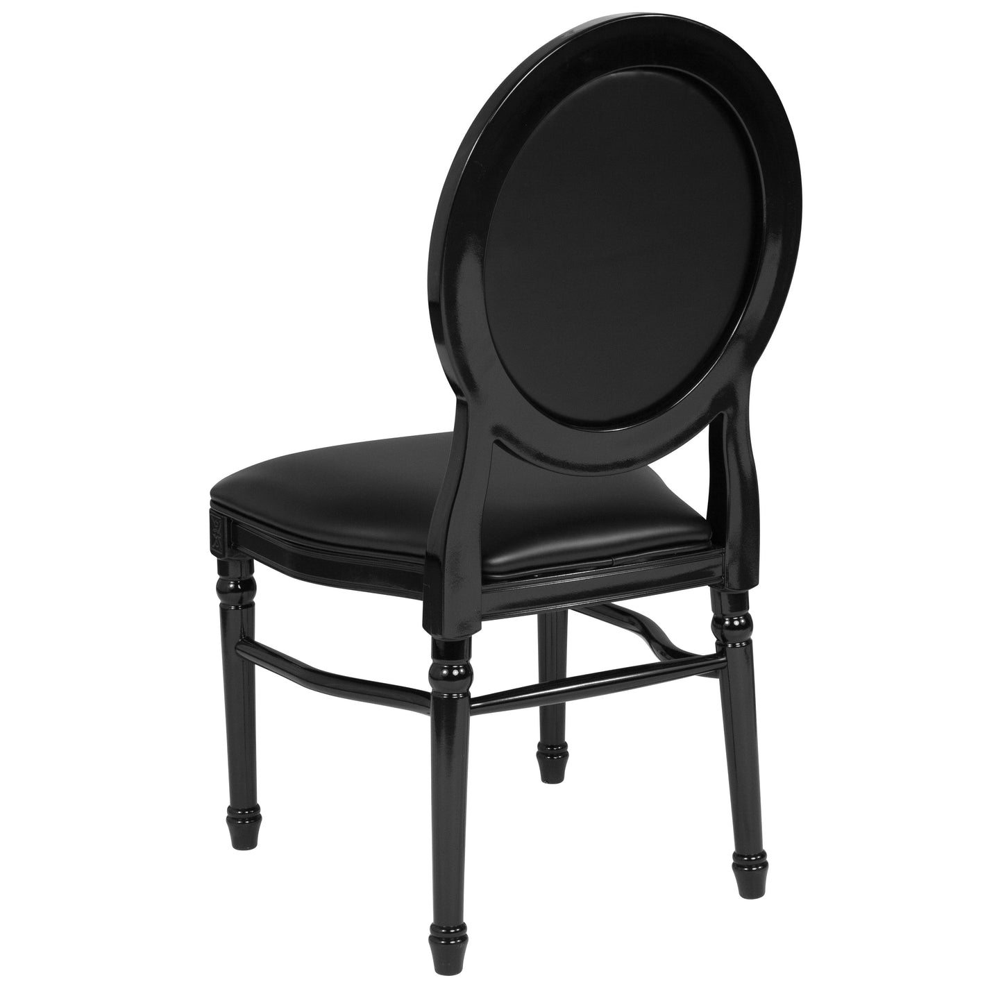 Tufted Black Dining Chair LE-B-B-T-MON-GG