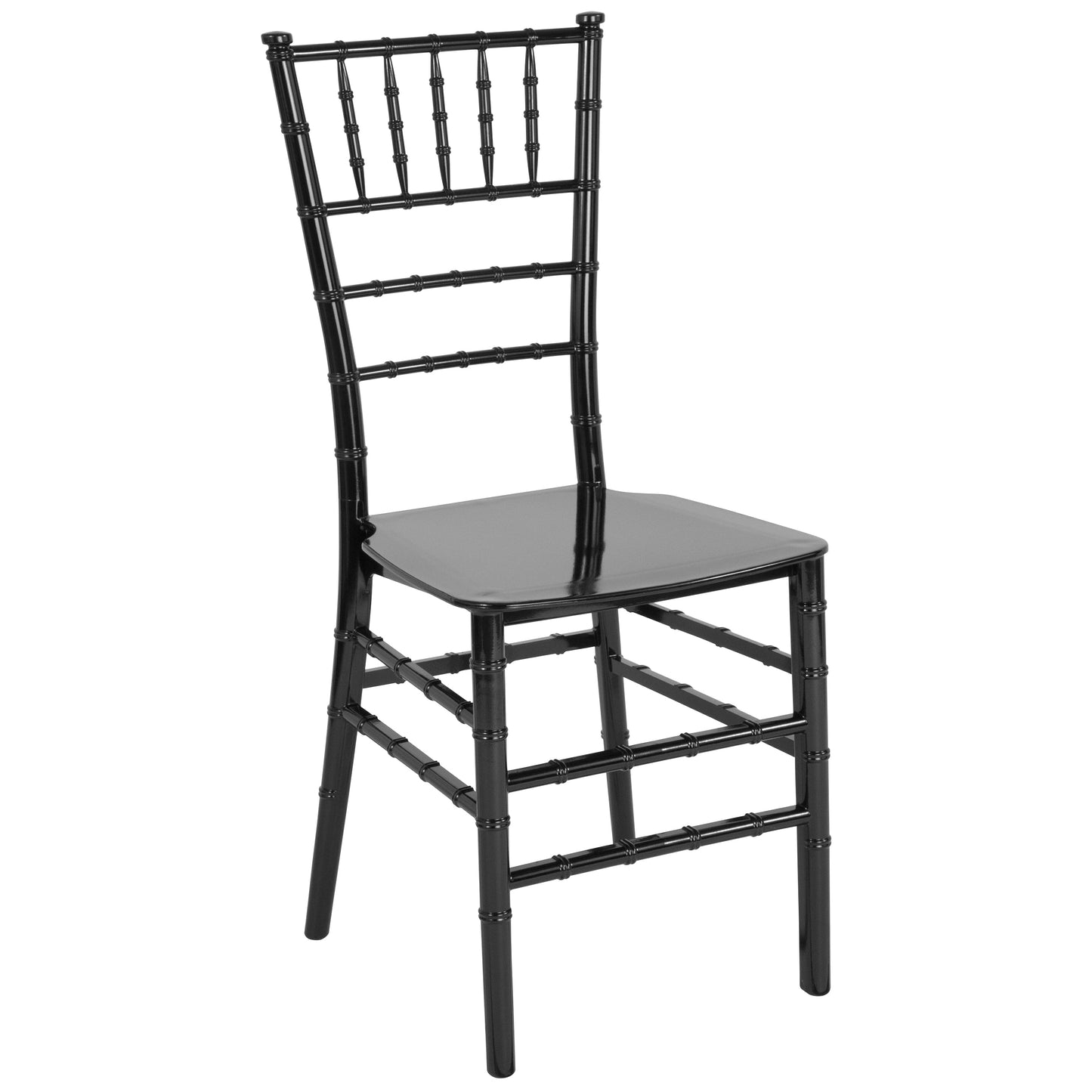 Black Resin Chiavari Chair LE-BLACK-M-GG