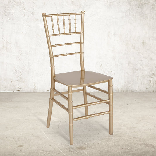 Gold Resin Chiavari Chair LE-GOLD-M-GG