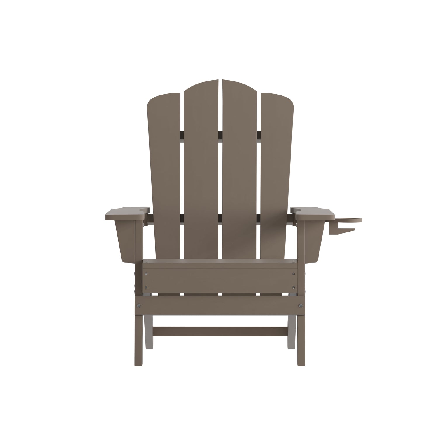 Brown Patio Chair - Cupholder LE-HMP-1044-10-BR-GG