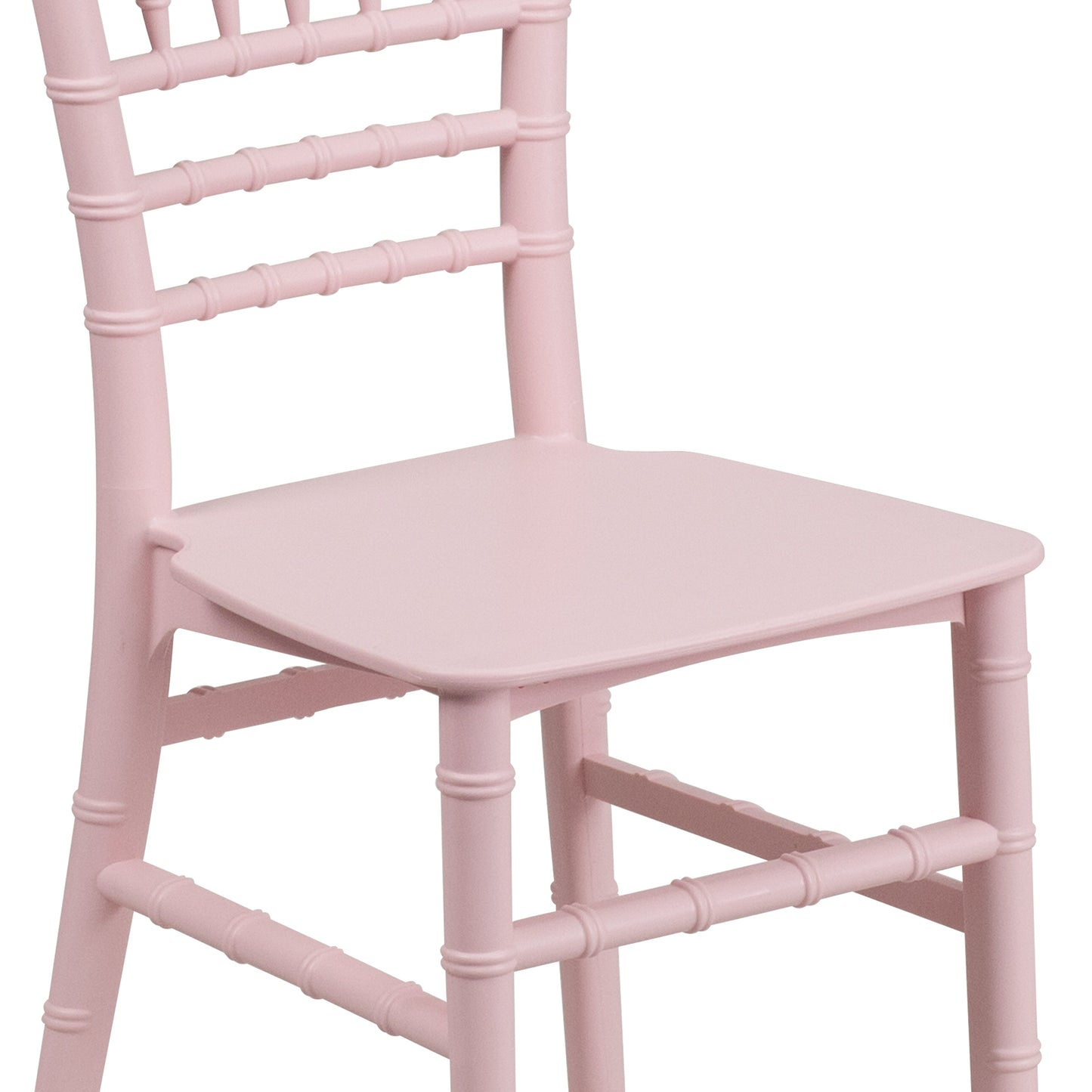 Child's Pink Resin Chair LE-L-7K-PK-GG