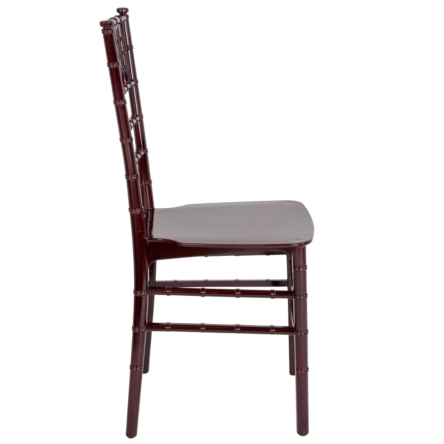 Mahogany Resin Chiavari Chair LE-MAHOGANY-M-GG