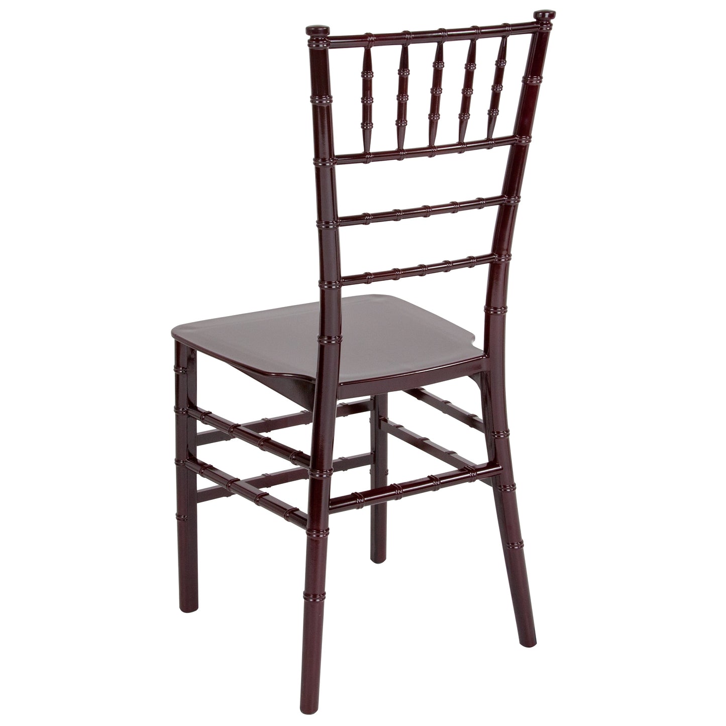 Mahogany Resin Chiavari Chair LE-MAHOGANY-M-GG