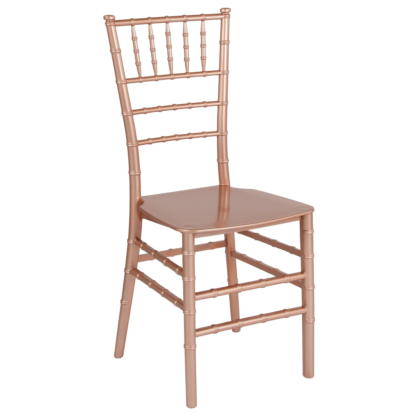 Rose Gold Resin Chiavari Chair LE-ROSE-M-GG