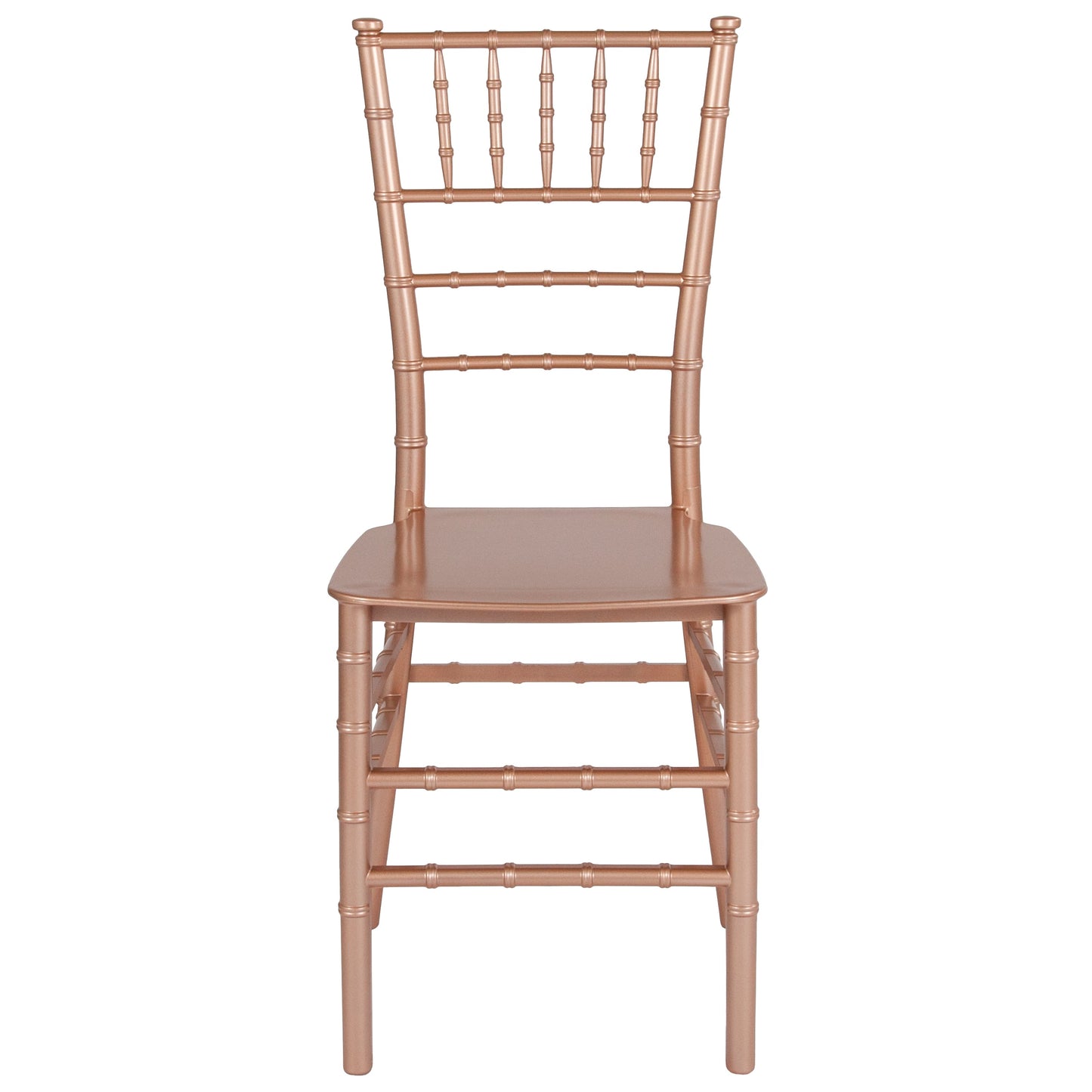 Rose Gold Resin Chiavari Chair LE-ROSE-M-GG