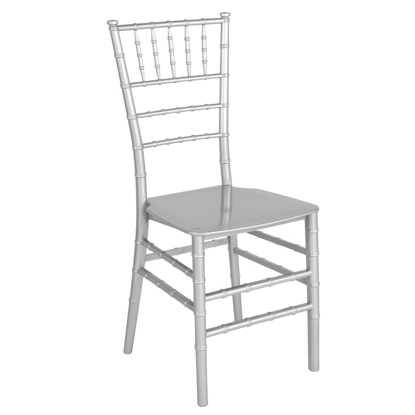 Silver Resin Chiavari Chair LE-SILVER-M-GG