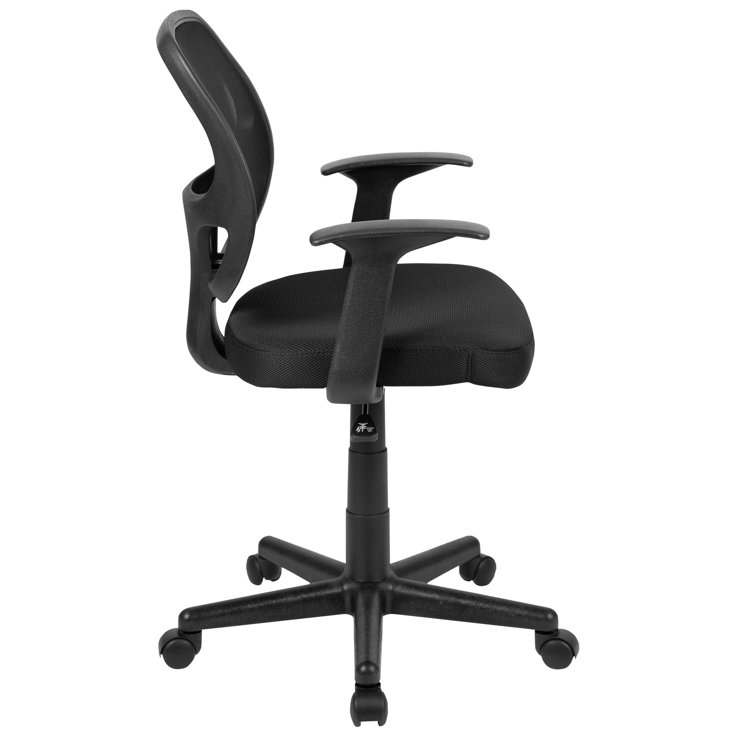 Mid-Back Black Mesh Task Chair LF-118P-T-BK-GG