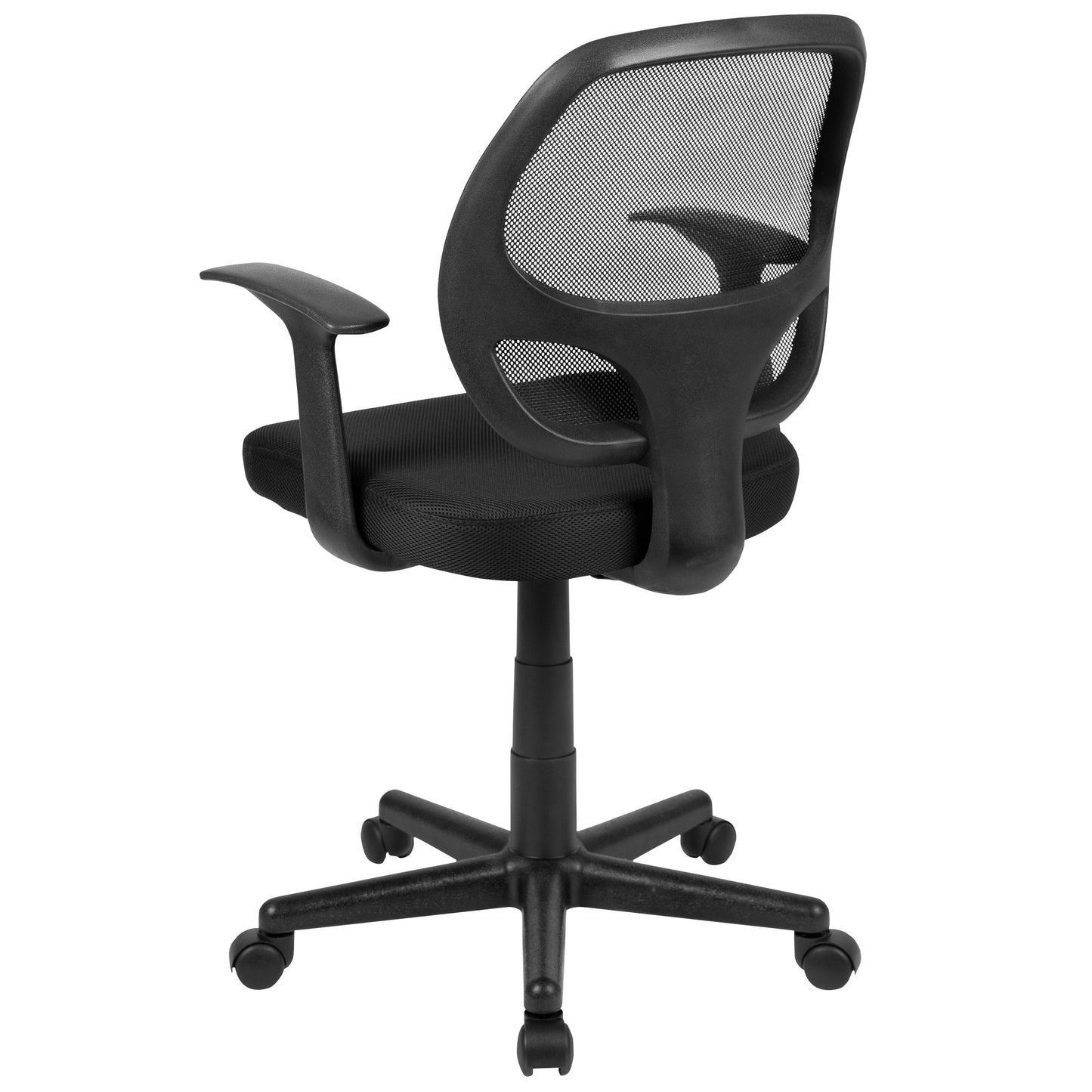 Mid-Back Black Mesh Task Chair LF-118P-T-BK-GG