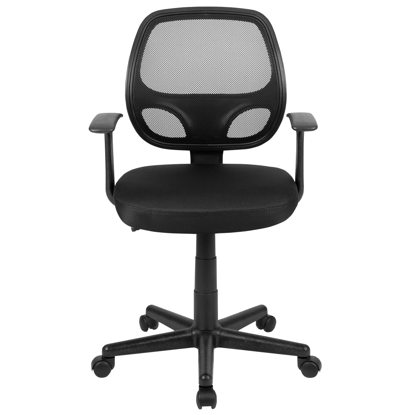 Mid-Back Black Mesh Task Chair LF-118P-T-BK-GG