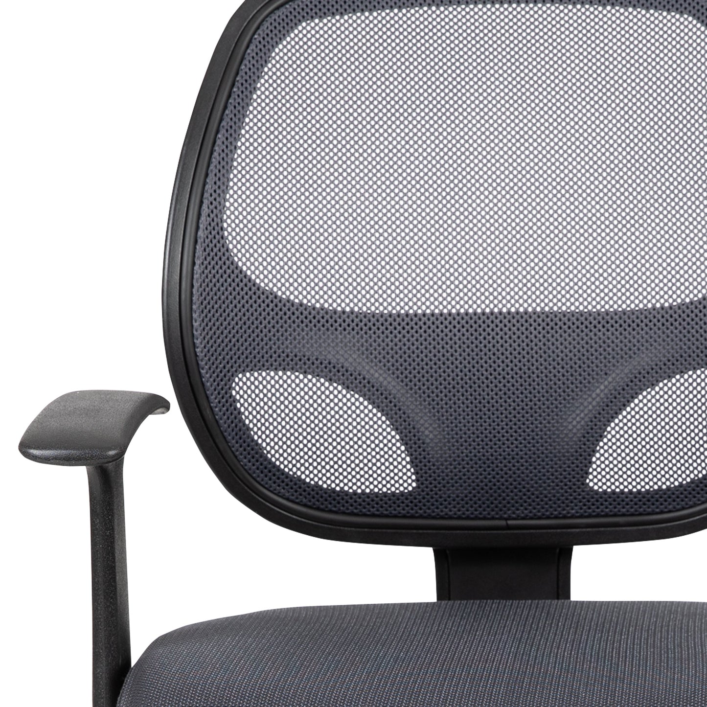 Mid-Back Gray Mesh Task Chair LF-118P-T-GY-GG