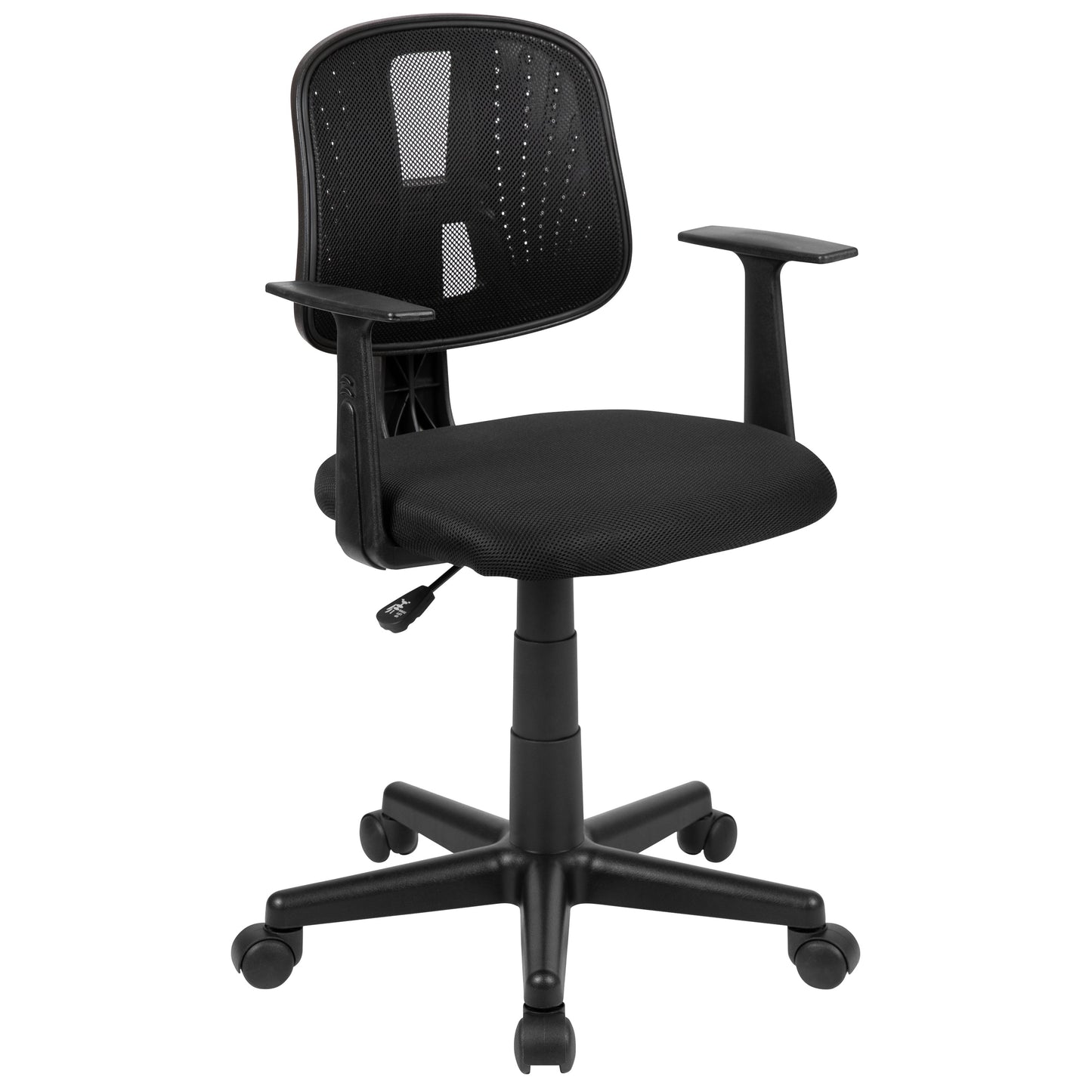 Pivot Back Black Mesh Chair LF-134-A-BK-GG