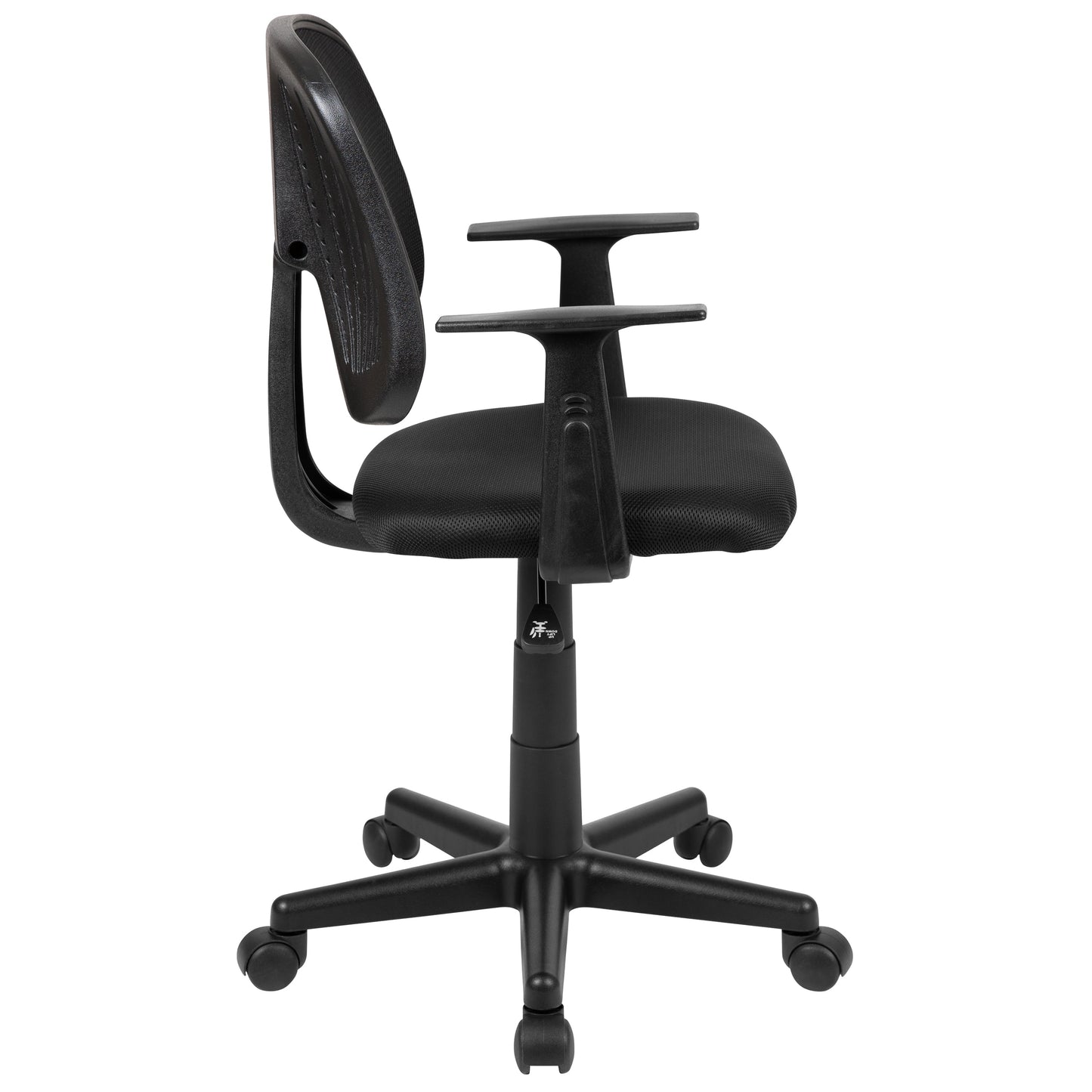 Pivot Back Black Mesh Chair LF-134-A-BK-GG