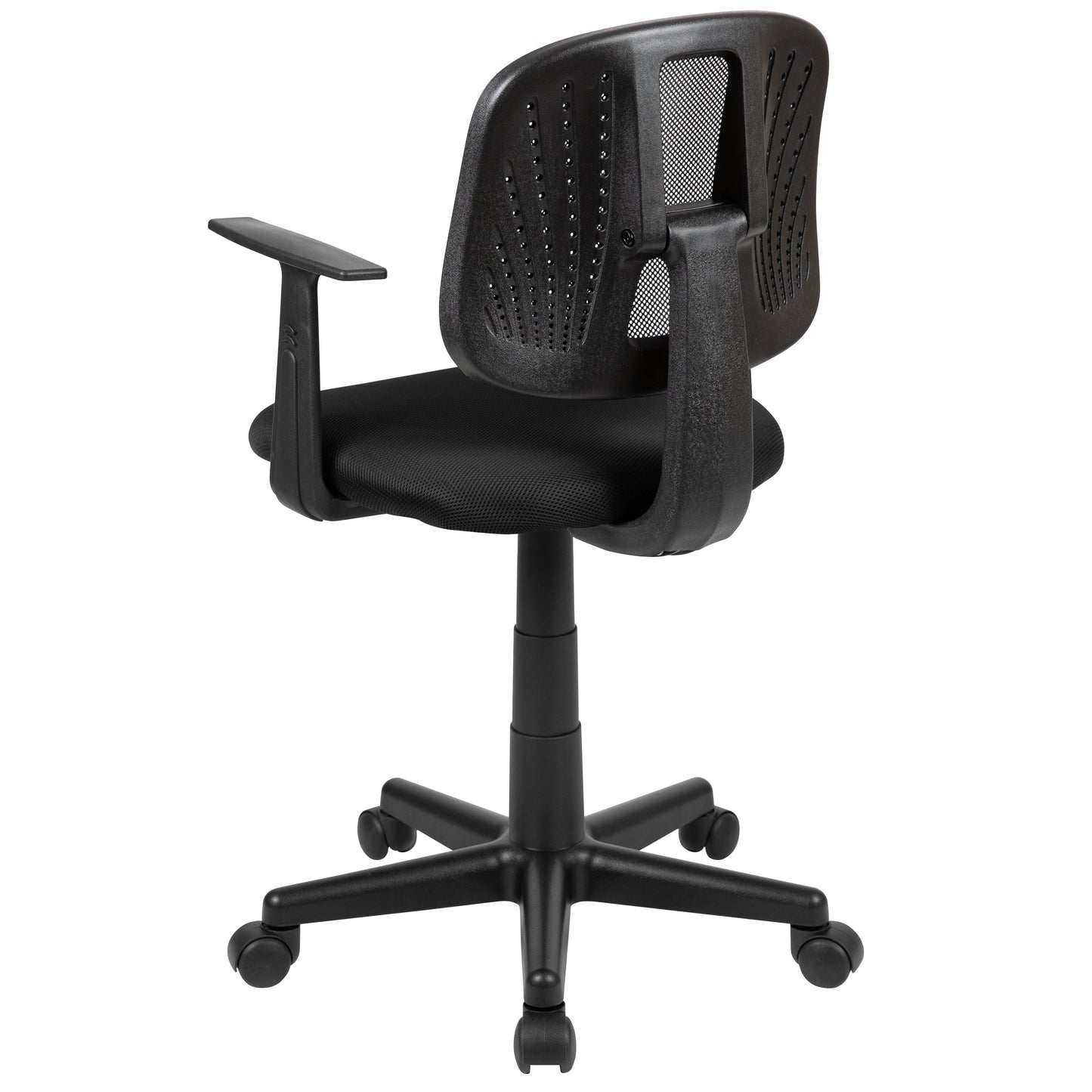 Pivot Back Black Mesh Chair LF-134-A-BK-GG