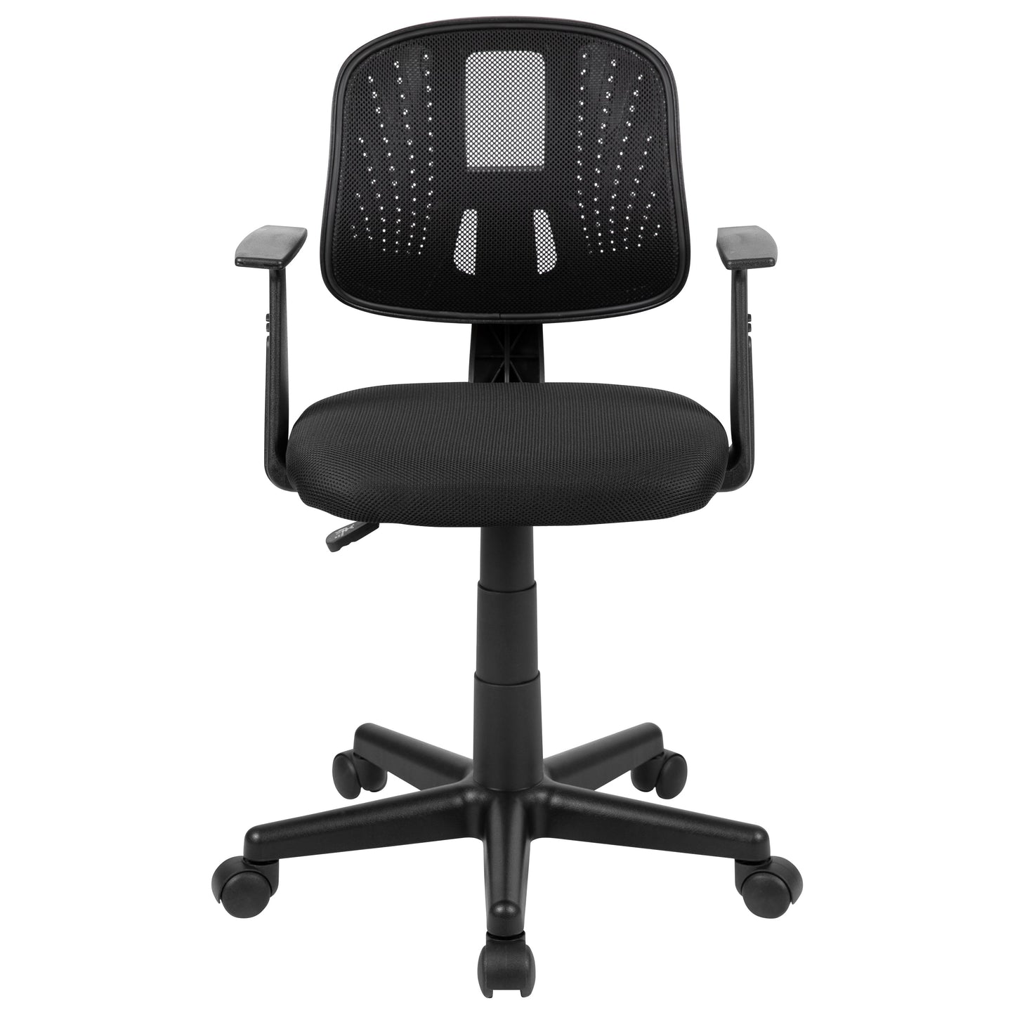 Pivot Back Black Mesh Chair LF-134-A-BK-GG