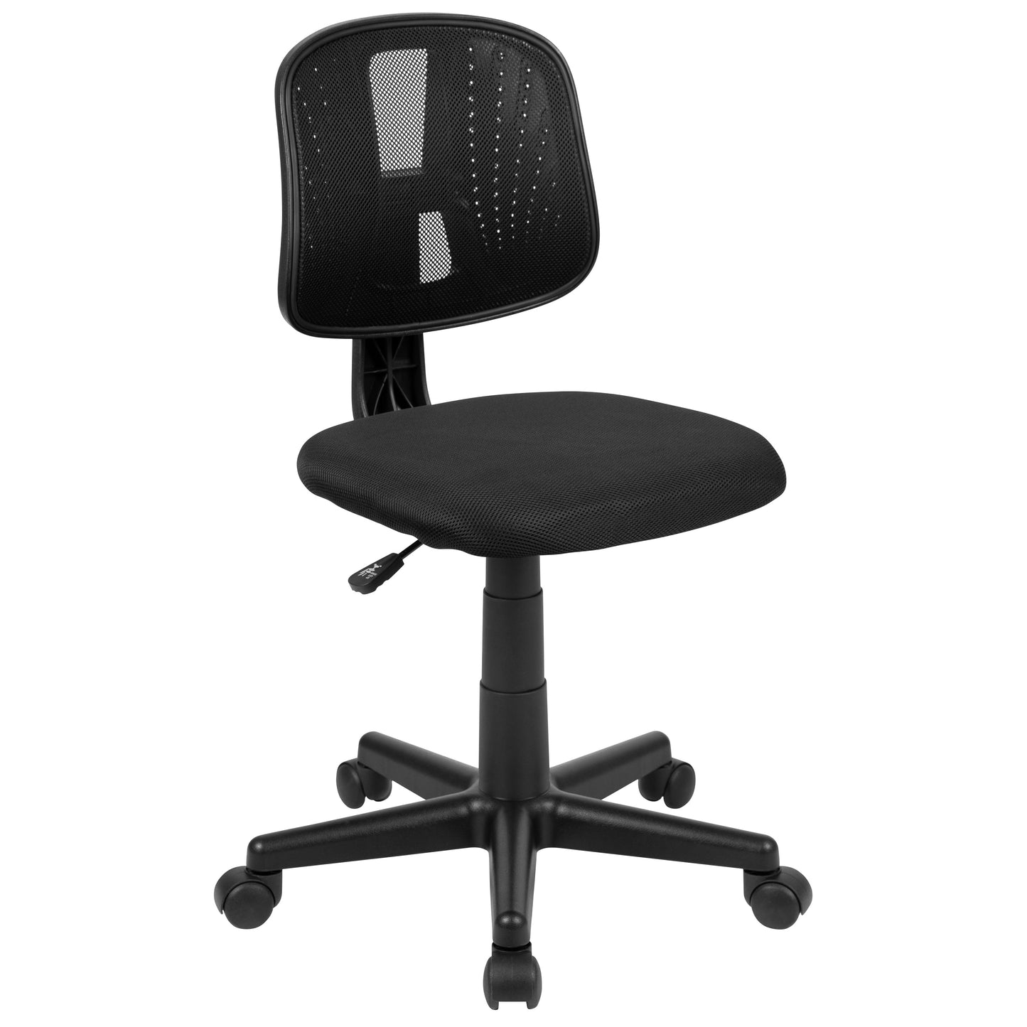 Pivot Back Black Mesh Chair LF-134-BK-GG