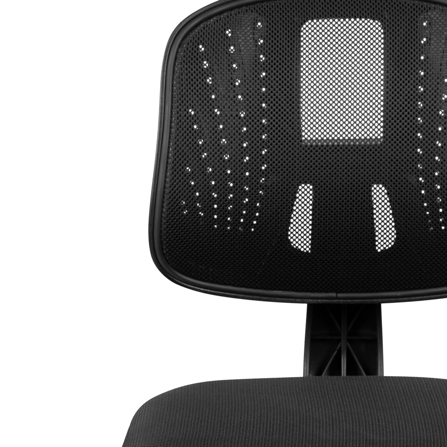 Pivot Back Black Mesh Chair LF-134-BK-GG