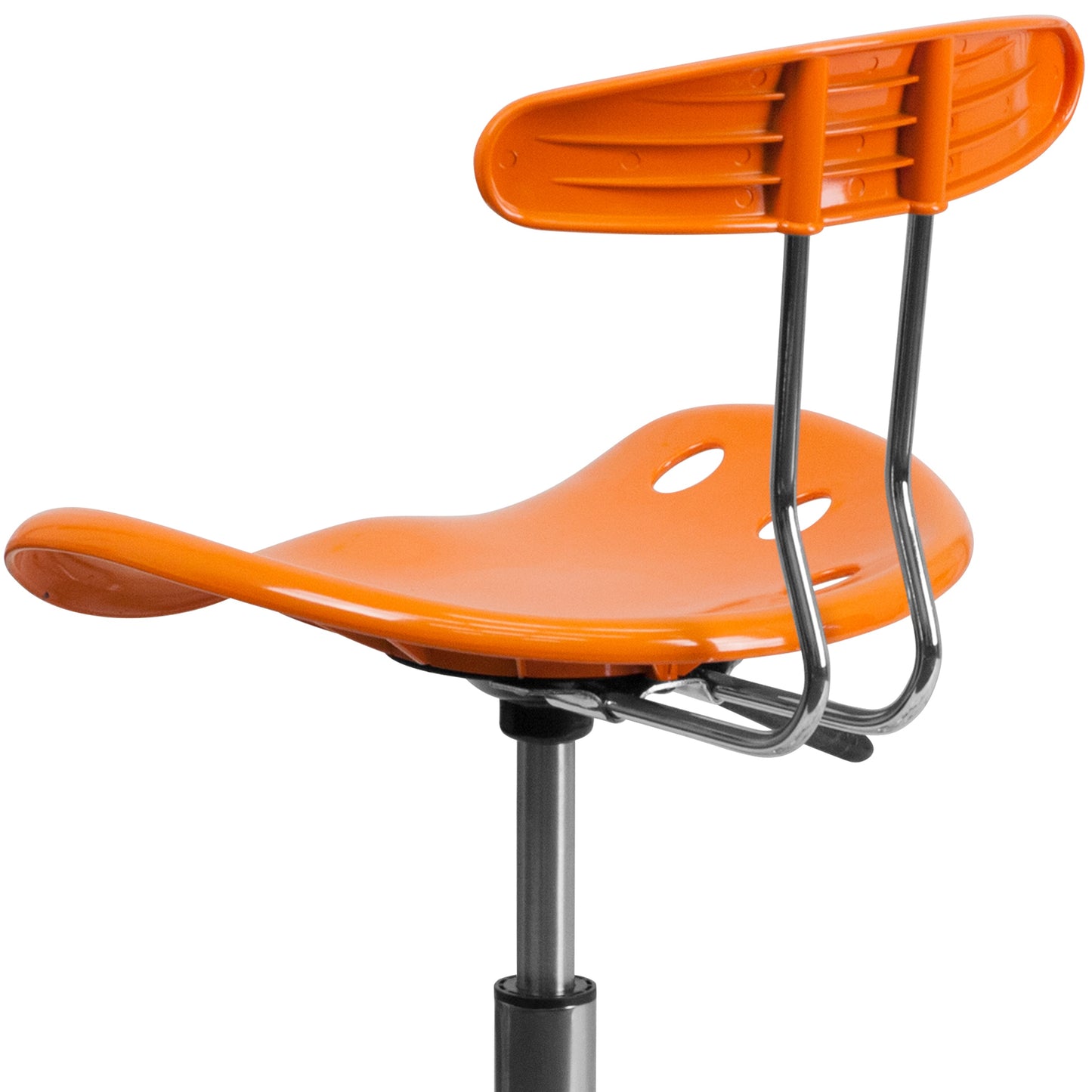 Orange Tractor Task Chair LF-214-ORANGEYELLOW-GG