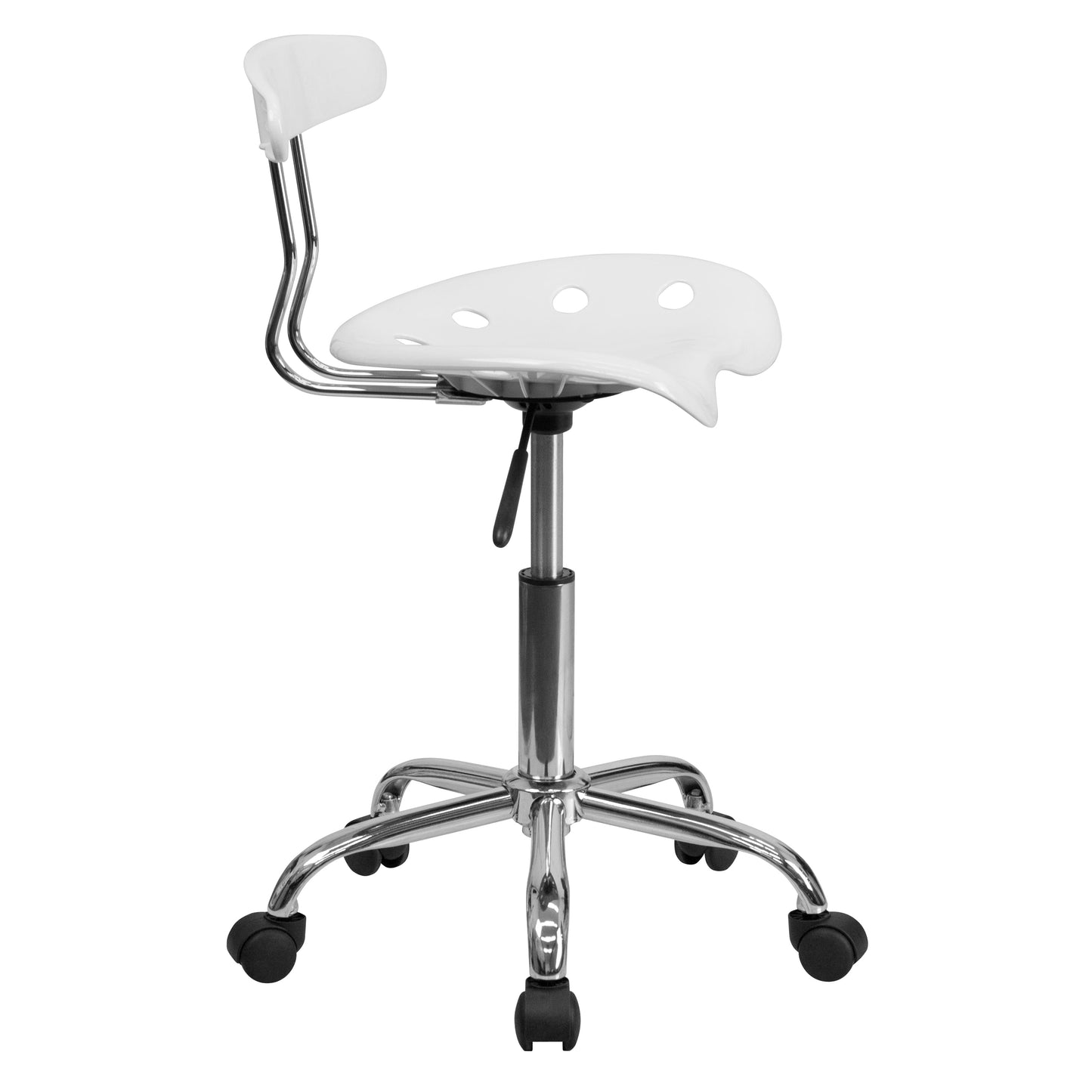 White Tractor Task Chair LF-214-WHITE-GG