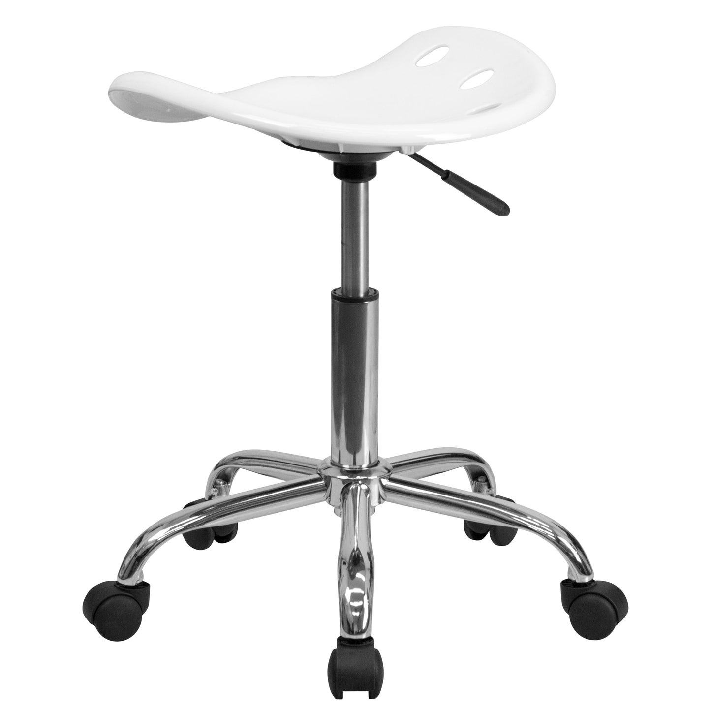 White Tractor Stool LF-214A-WHITE-GG