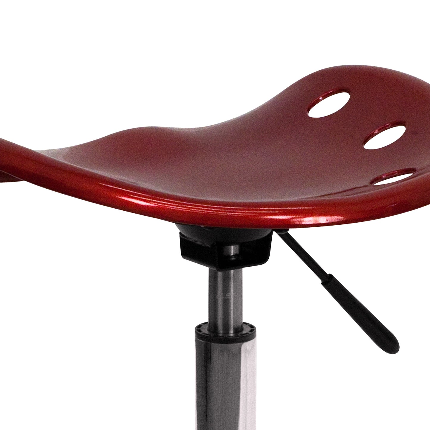 Wine Red Tractor Stool LF-214A-WINERED-GG