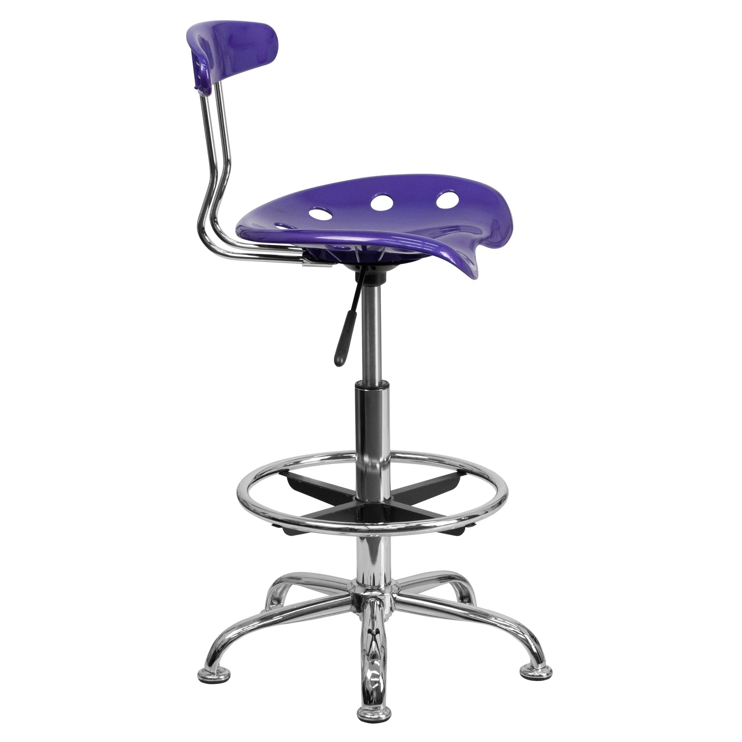 Violet Tractor Stool LF-215-VIOLET-GG