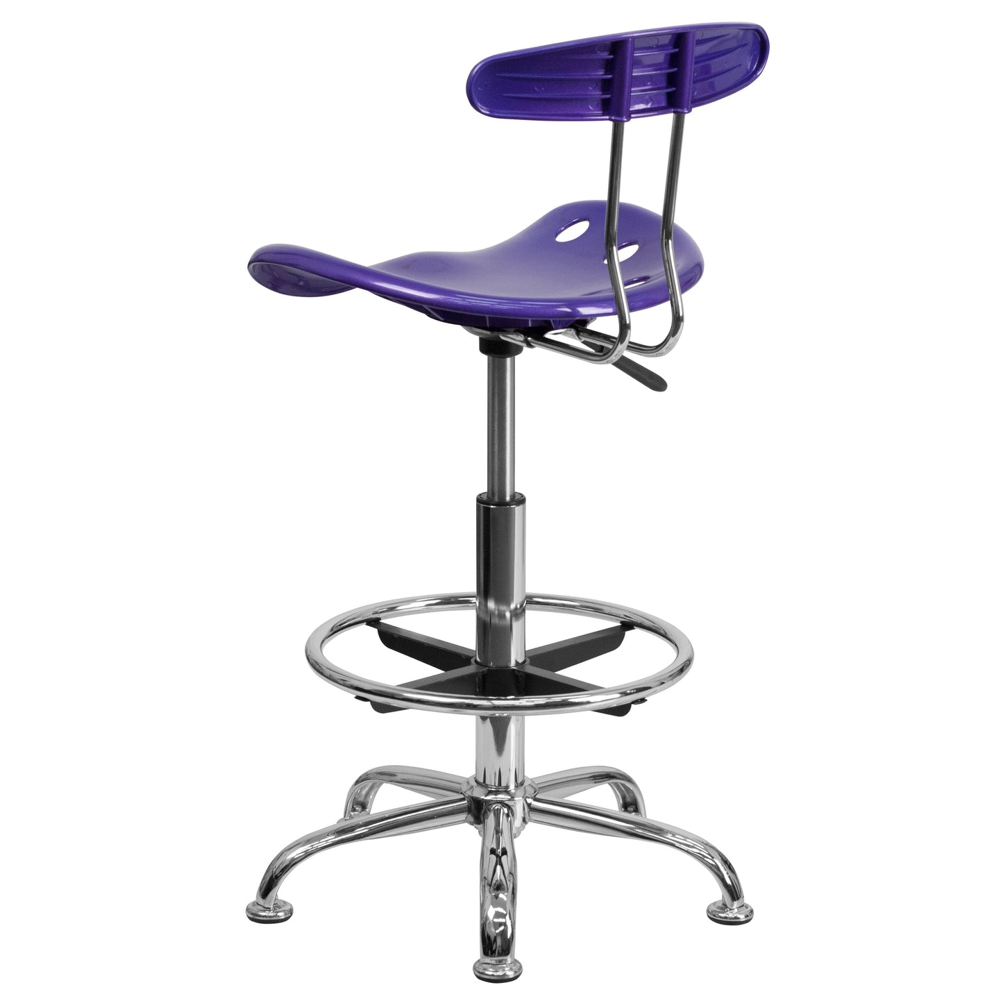 Violet Tractor Stool LF-215-VIOLET-GG