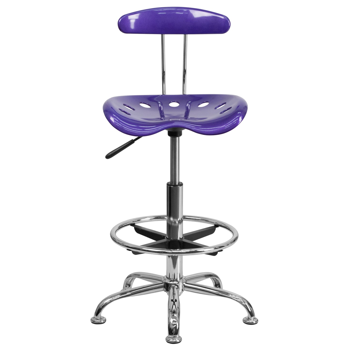 Violet Tractor Stool LF-215-VIOLET-GG