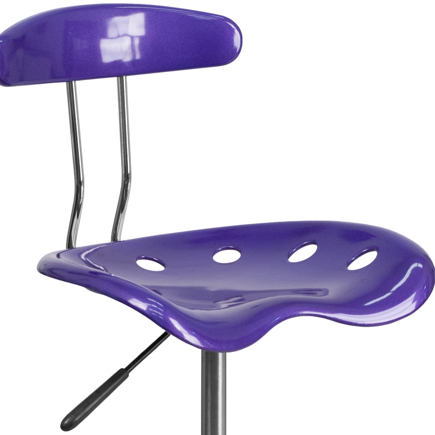 Violet Tractor Stool LF-215-VIOLET-GG