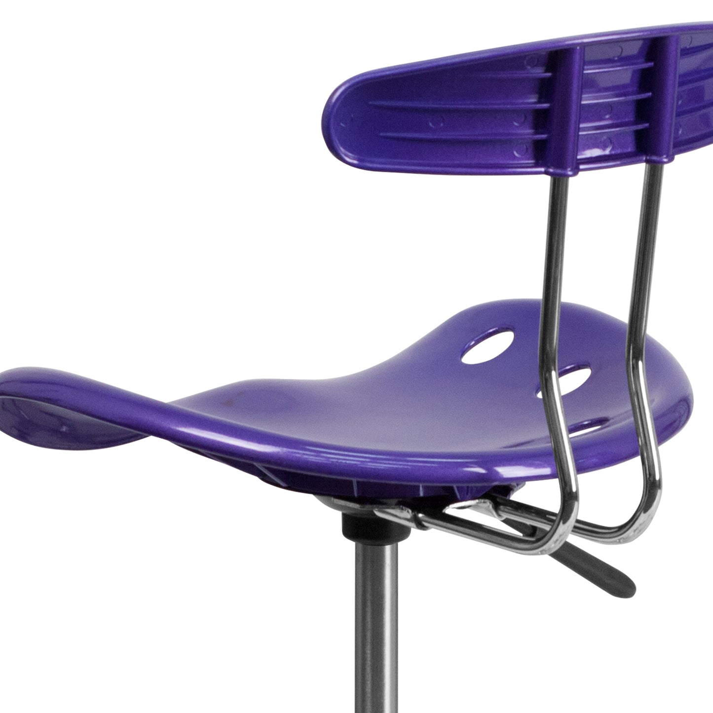 Violet Tractor Stool LF-215-VIOLET-GG