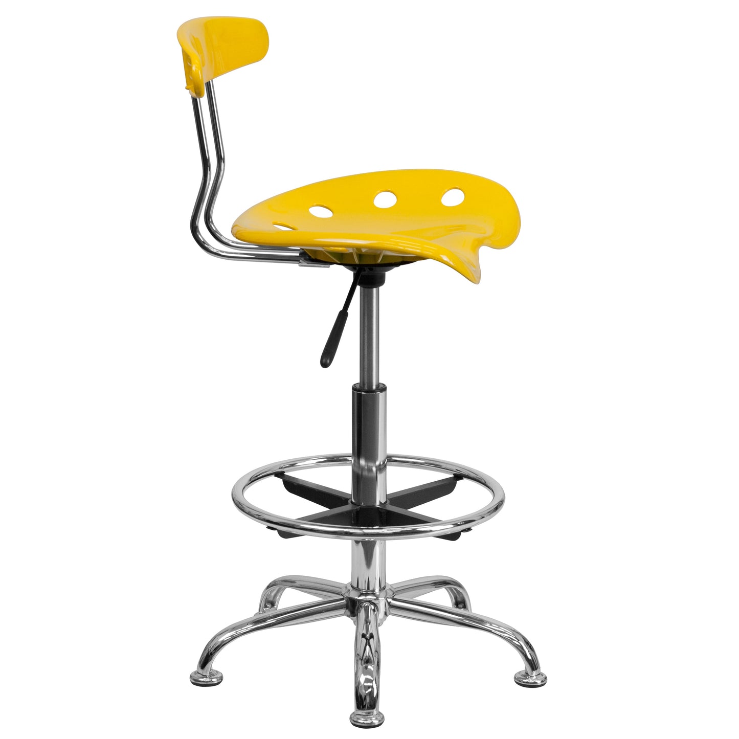 Yellow Tractor Stool LF-215-YELLOW-GG