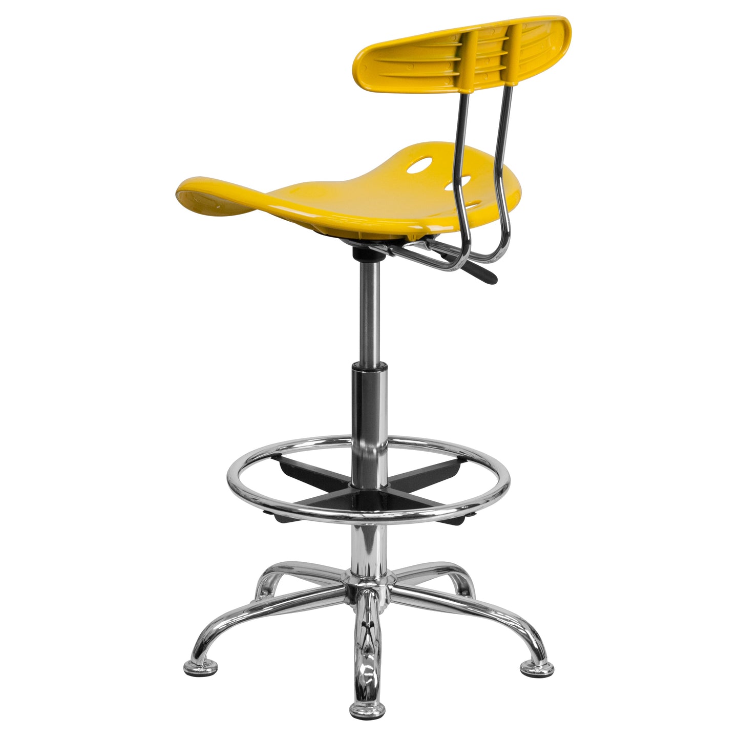 Yellow Tractor Stool LF-215-YELLOW-GG