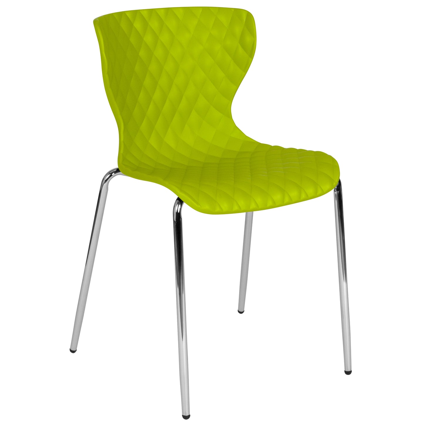 Green Plastic Stack Chair LF-7-07C-CGRN-GG