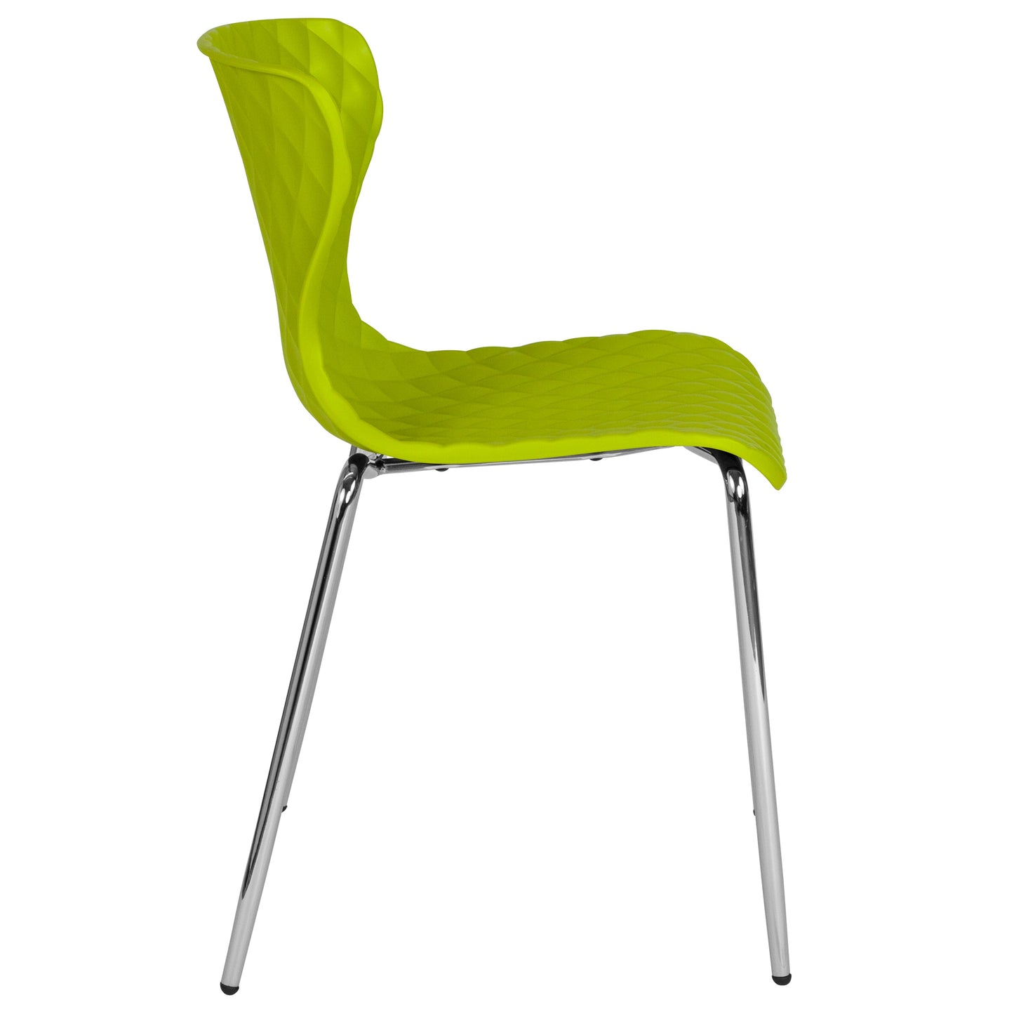 Green Plastic Stack Chair LF-7-07C-CGRN-GG